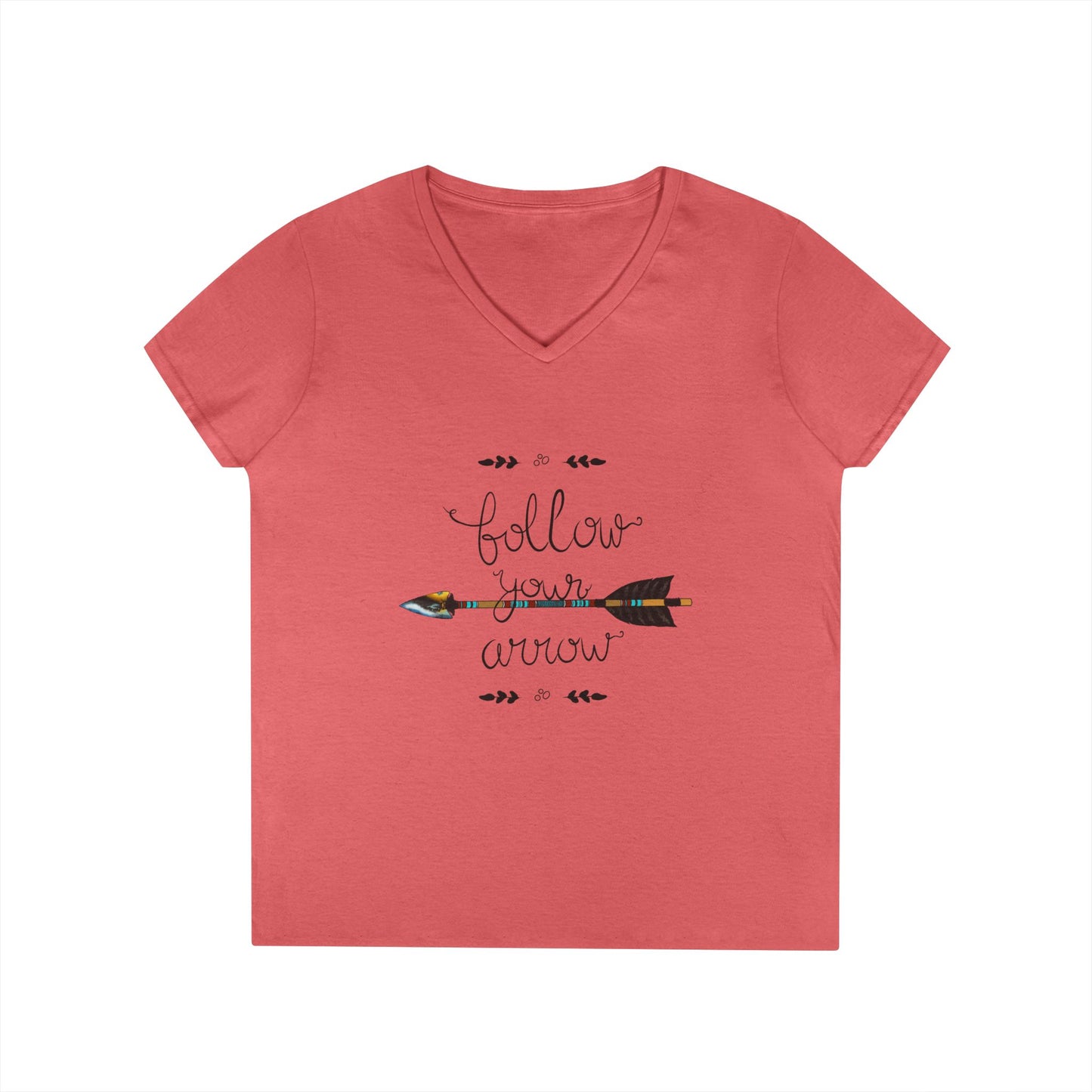 Follow Your Arrow V-Neck T-Shirt