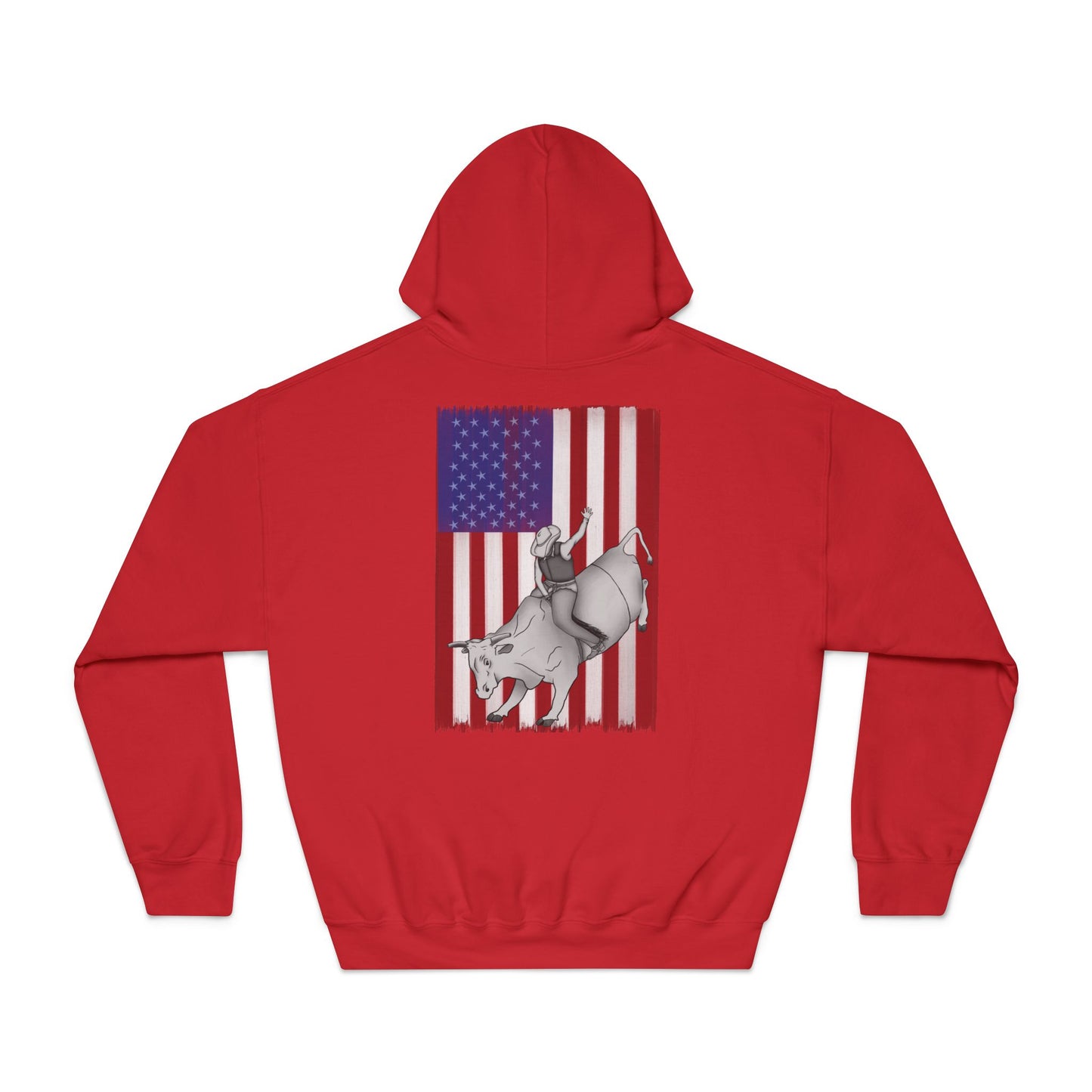 Bull n' flag Hooded Sweatshirt