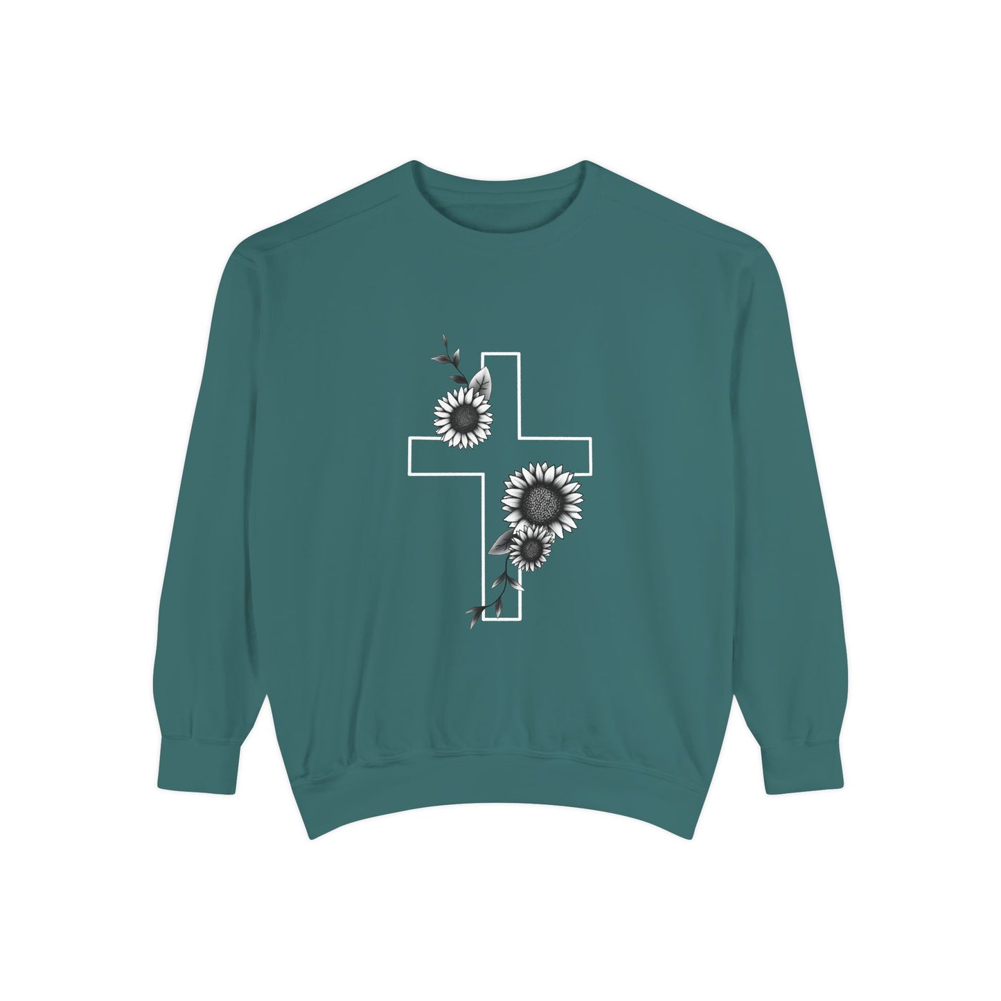 Cross n’ Flowers - Sweatshirt