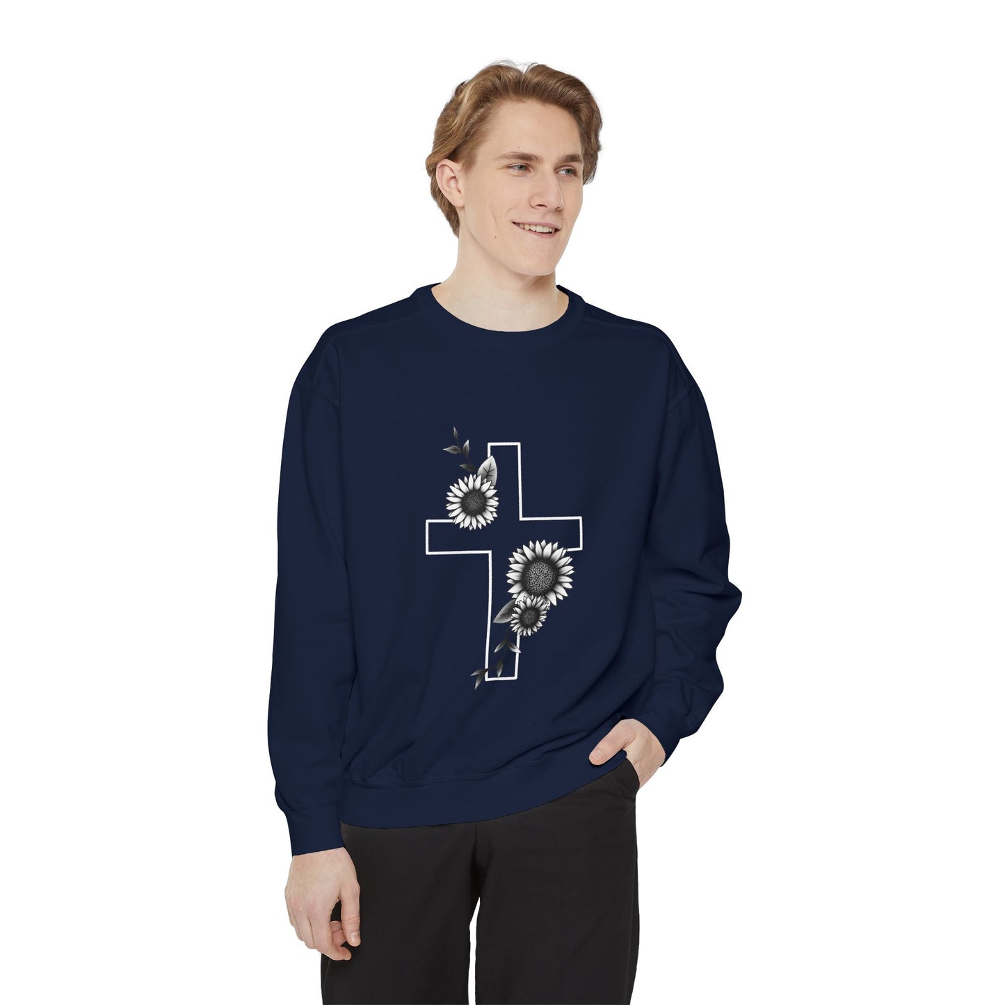 Cross n’ Flowers - Sweatshirt