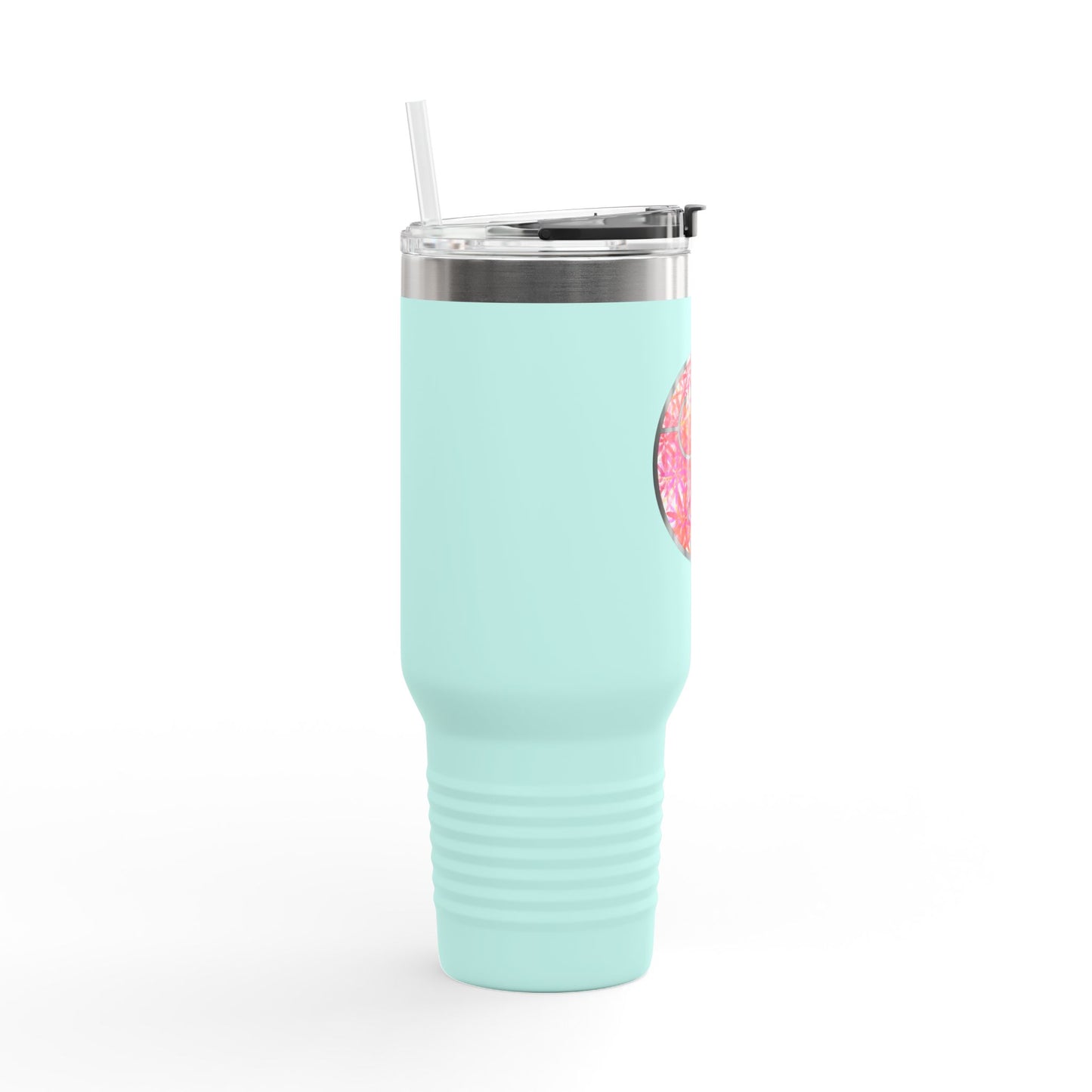 SH Floral Insulated Travel Tumbler