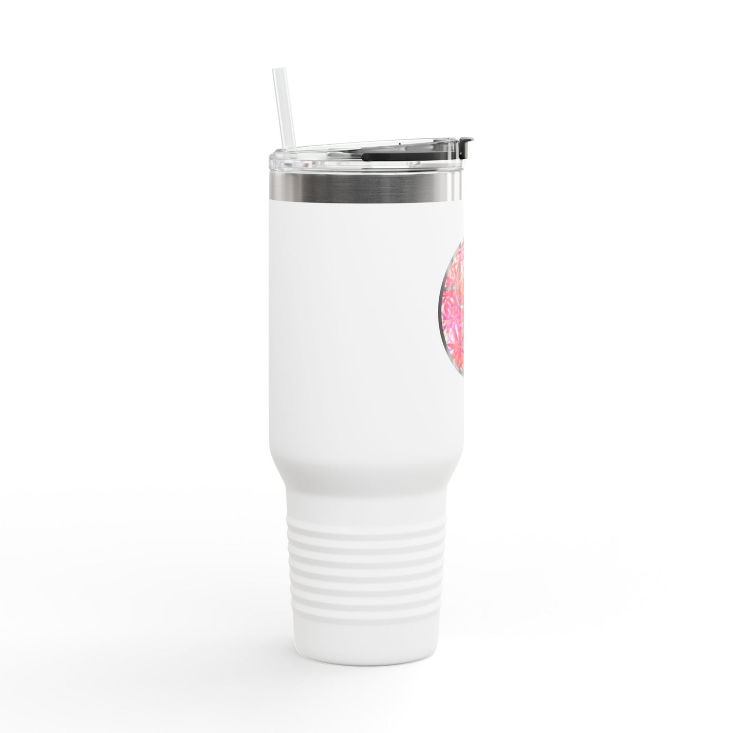 SH Floral Insulated Travel Tumbler