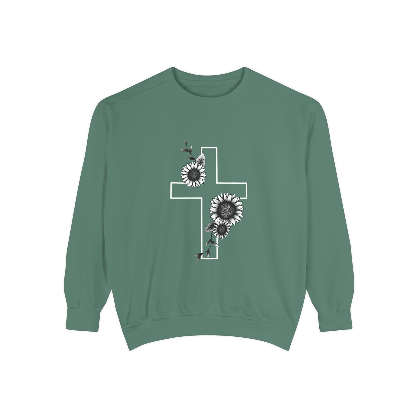 Cross n’ Flowers - Sweatshirt
