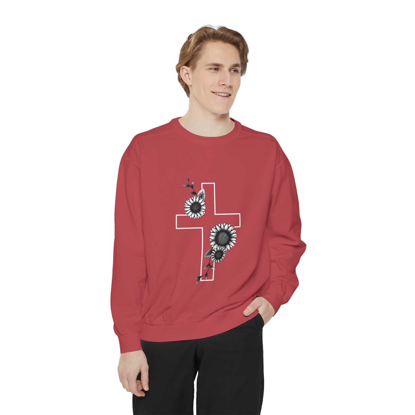 Cross n’ Flowers - Sweatshirt