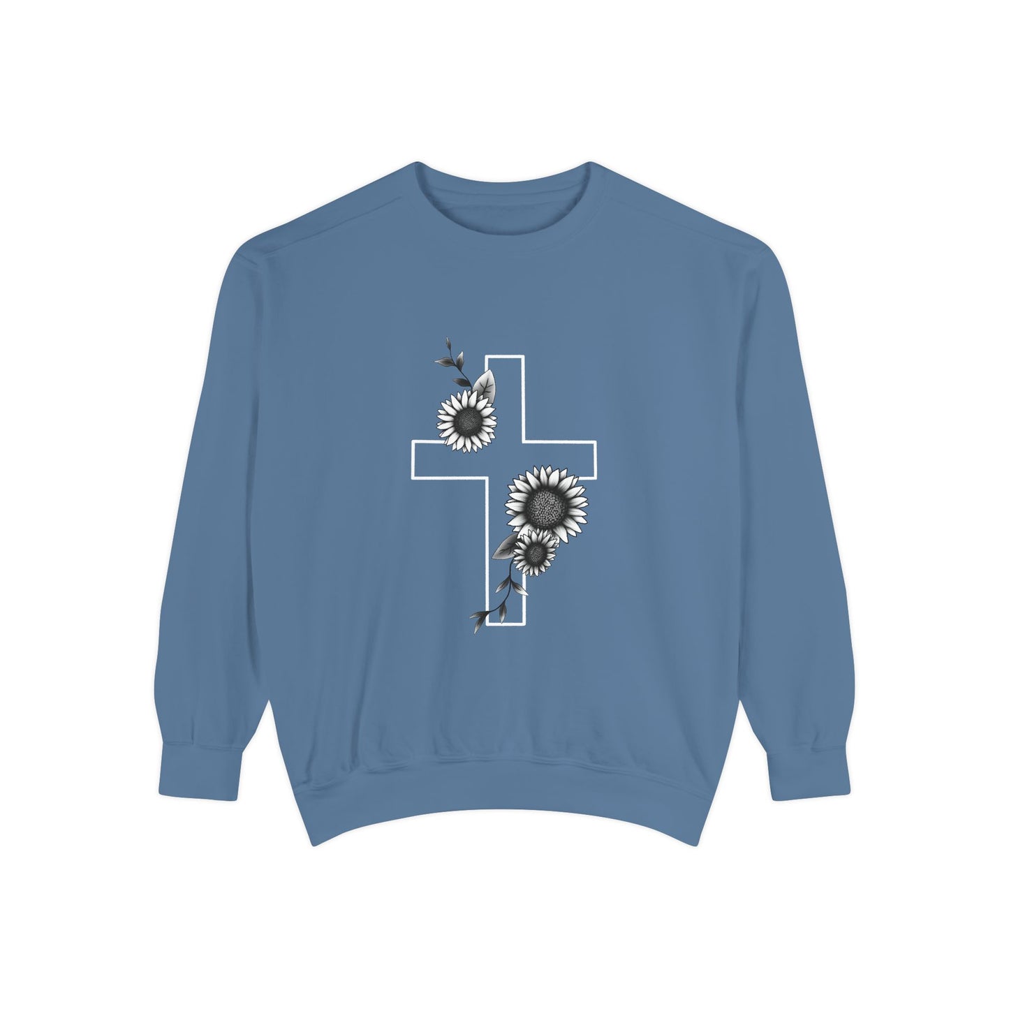 Cross n’ Flowers - Sweatshirt