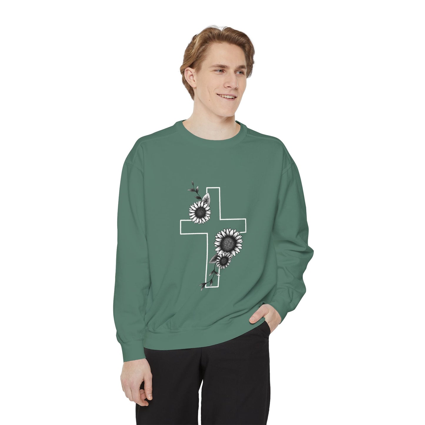 Cross n’ Flowers - Sweatshirt