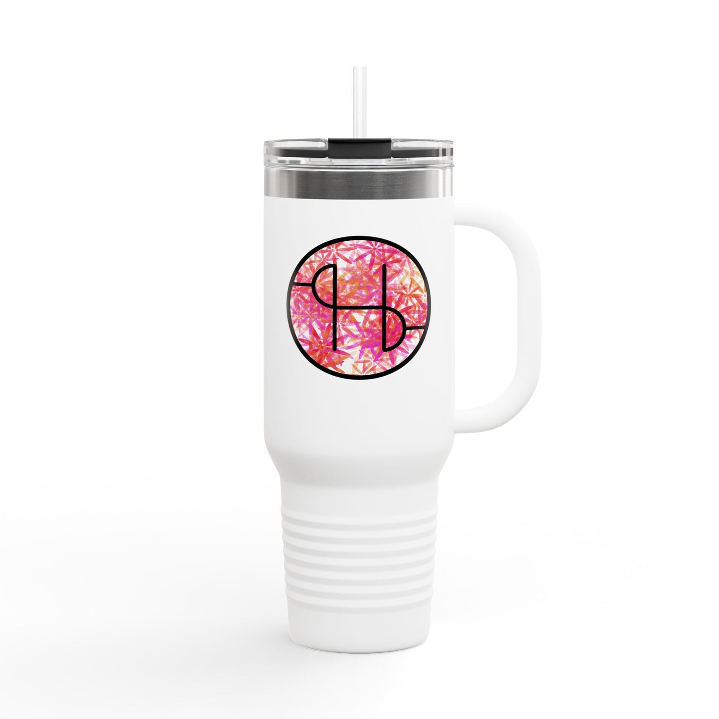 SH Floral Insulated Travel Tumbler