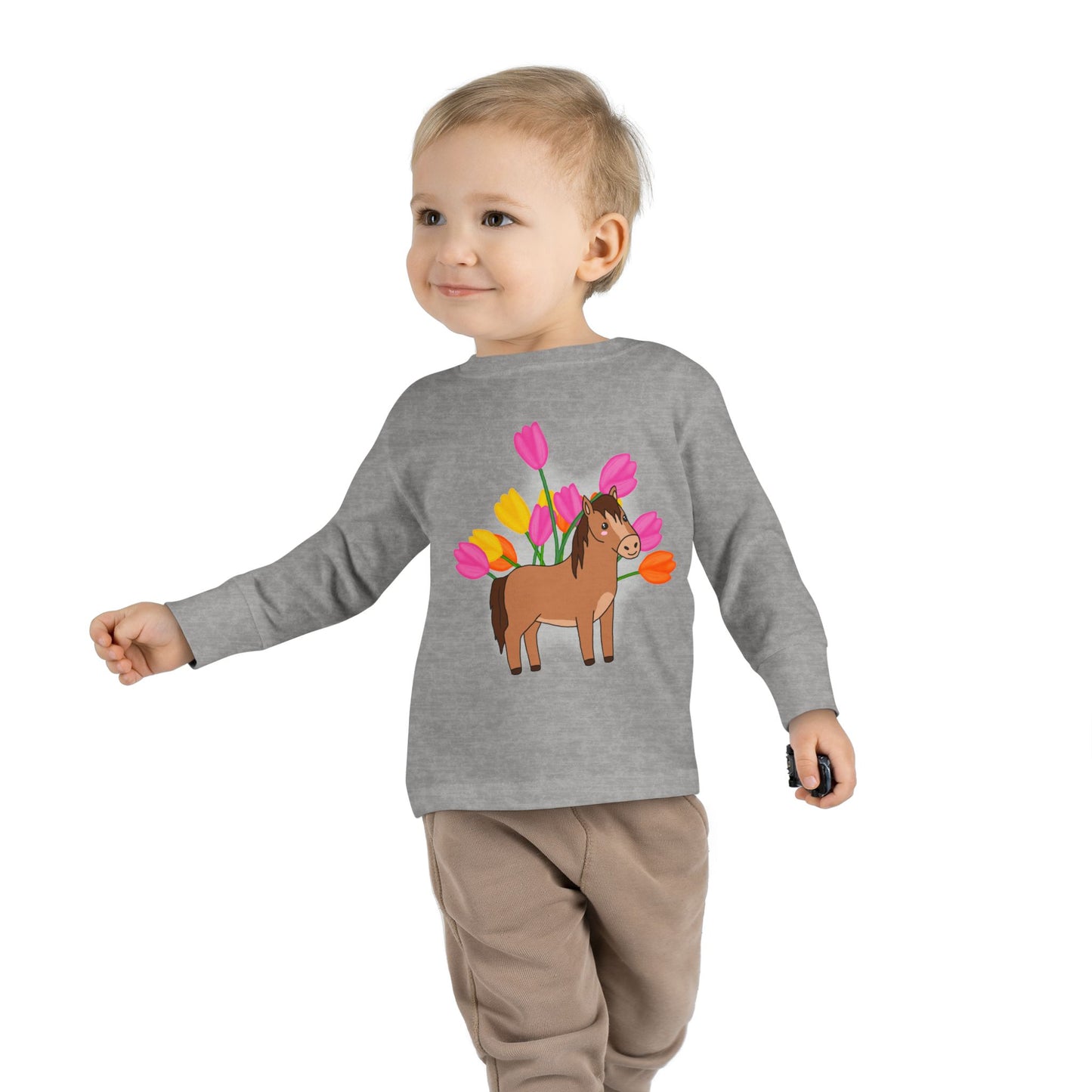 Horse n’ Flowers Long Sleeve