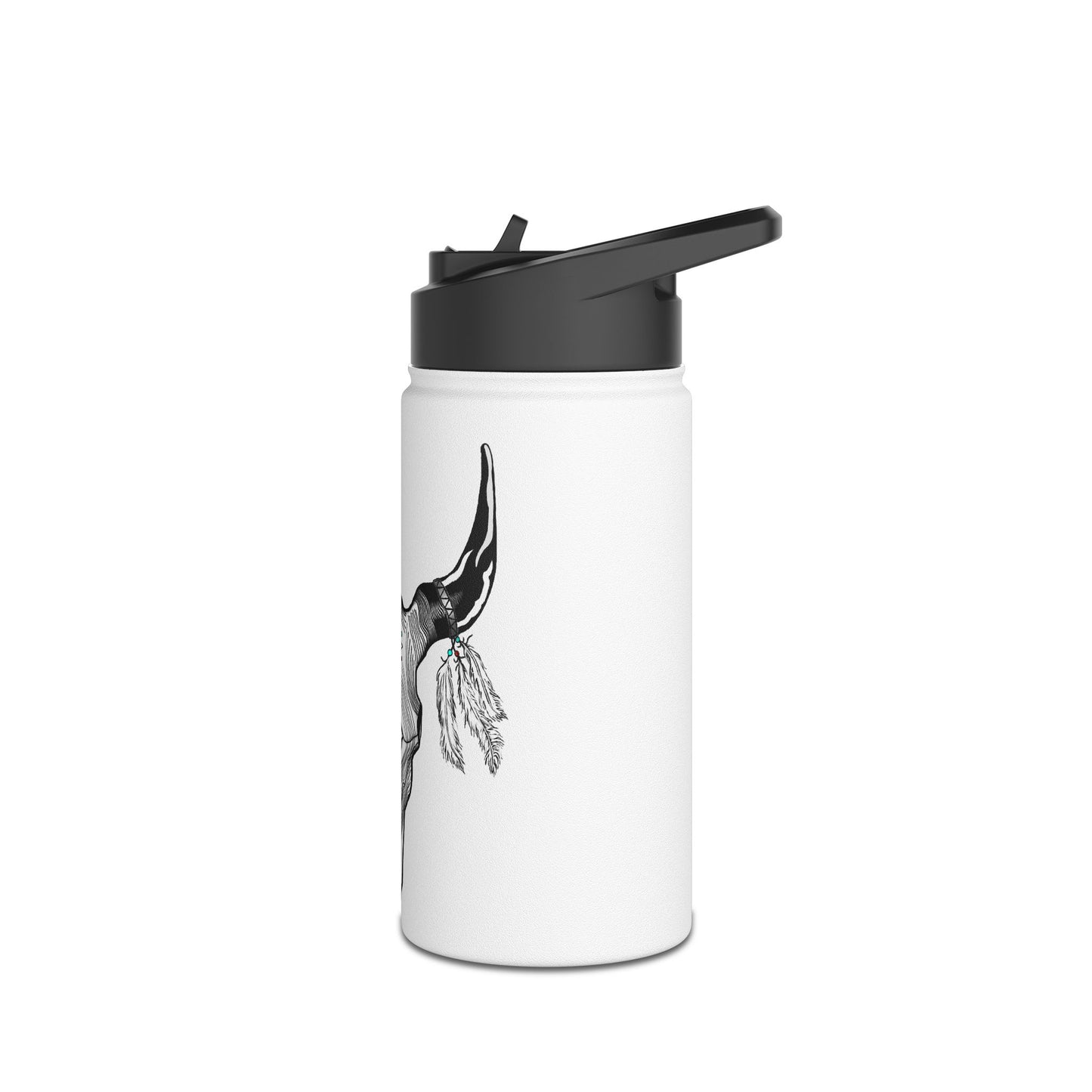 Bull n’ Feathers Stainless Steel Water Bottle