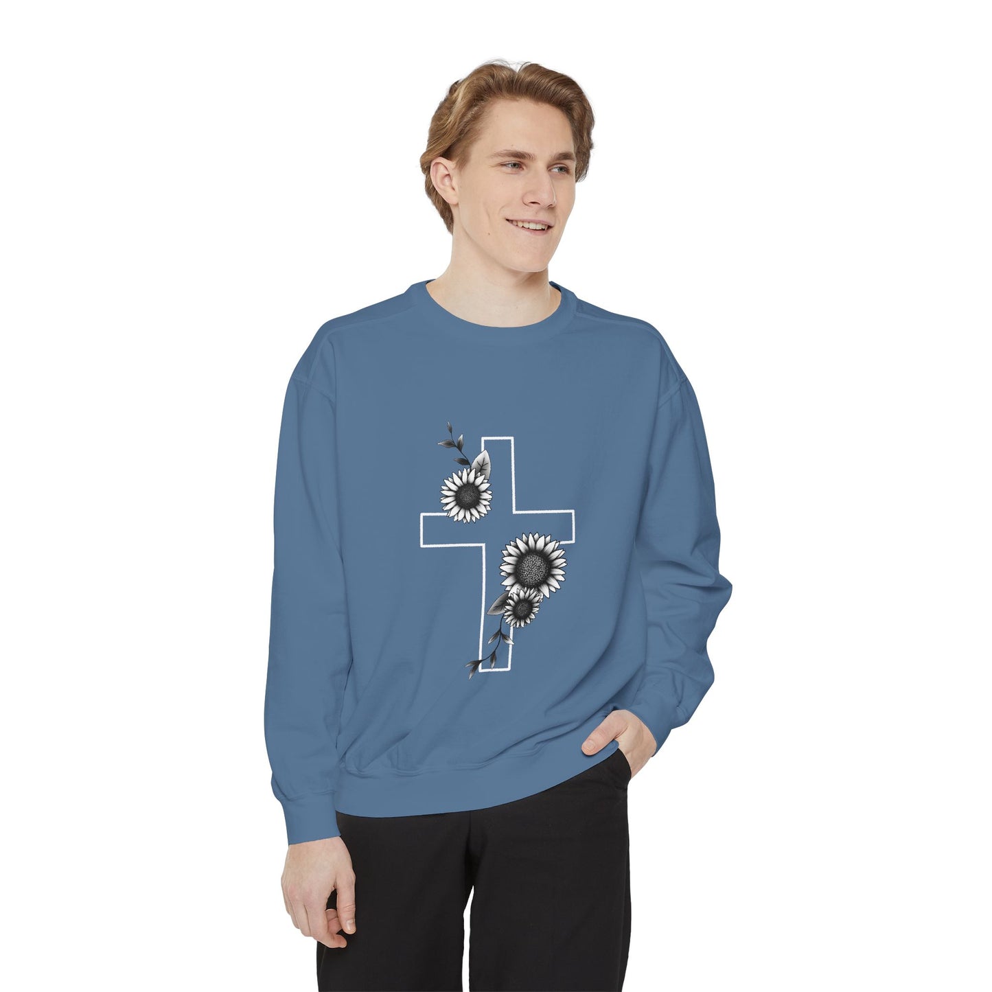 Cross n’ Flowers - Sweatshirt