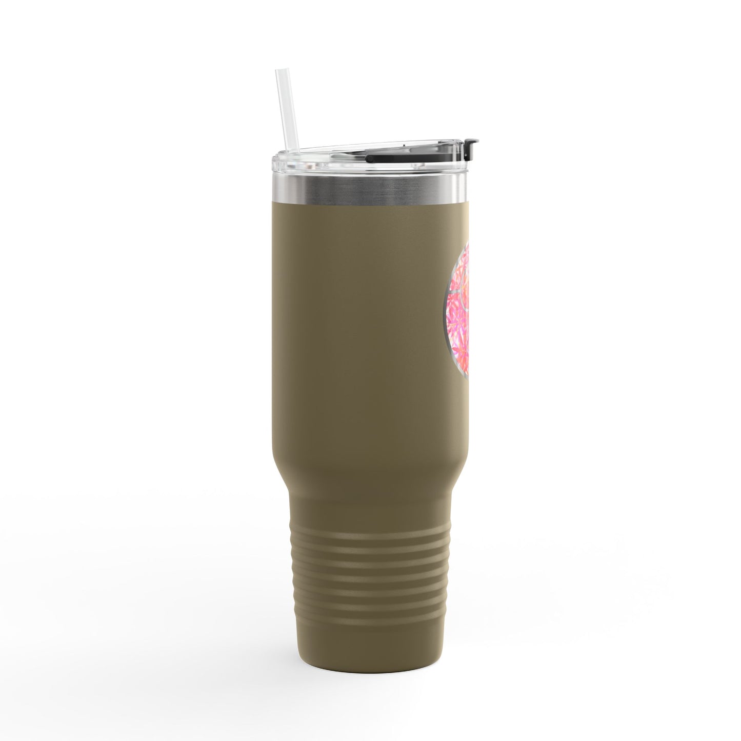 SH Floral Insulated Travel Tumbler