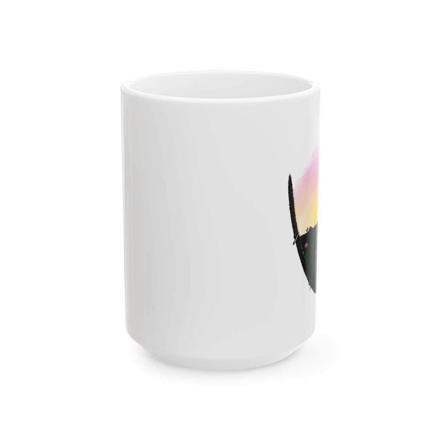 Desert scenery Ceramic Mug