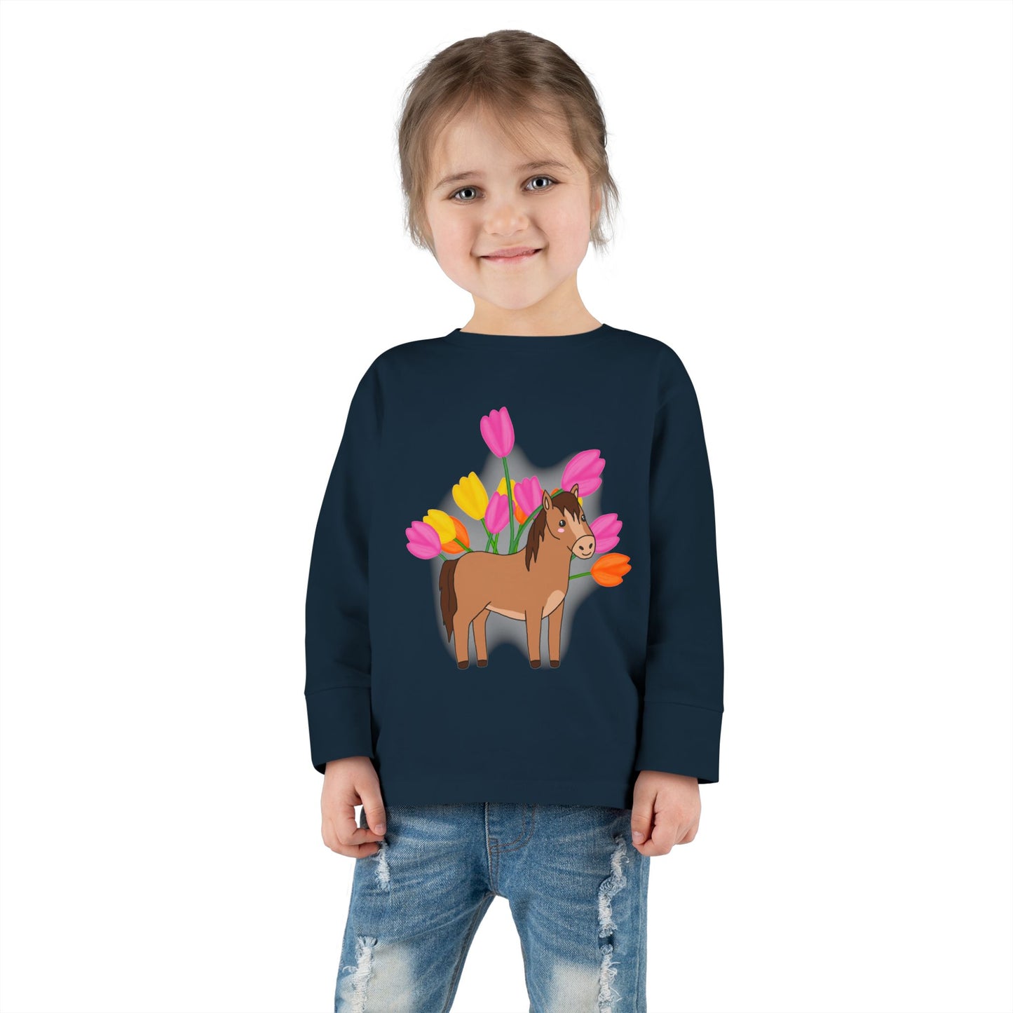 Horse n’ Flowers Long Sleeve