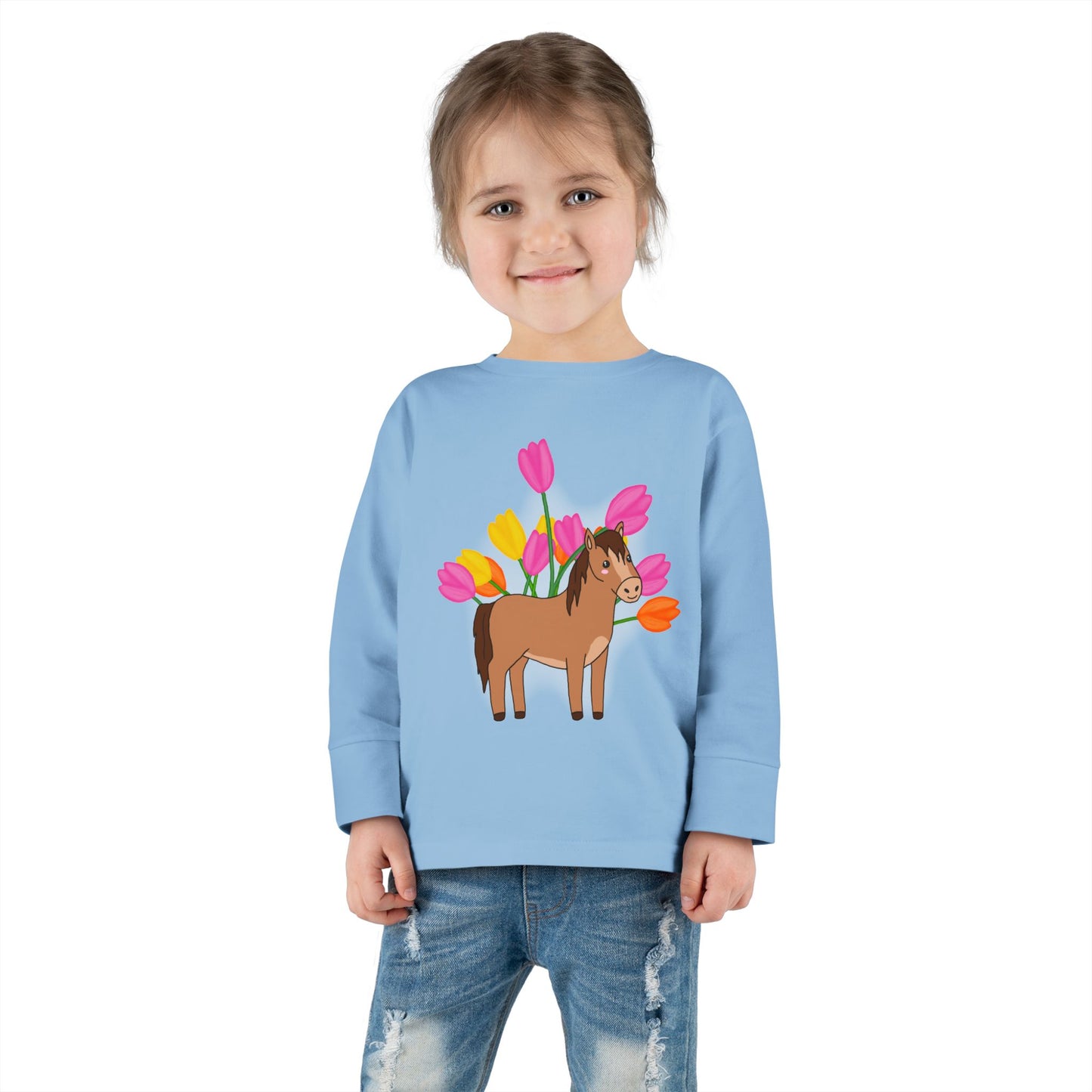 Horse n’ Flowers Long Sleeve