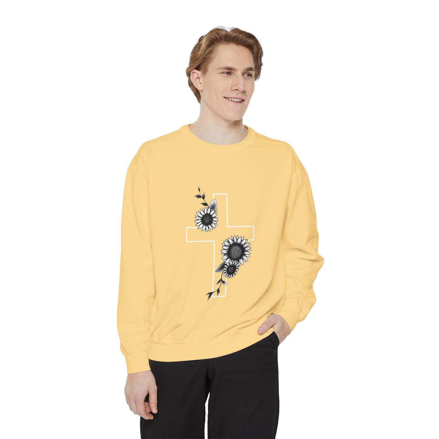 Cross n’ Flowers - Sweatshirt