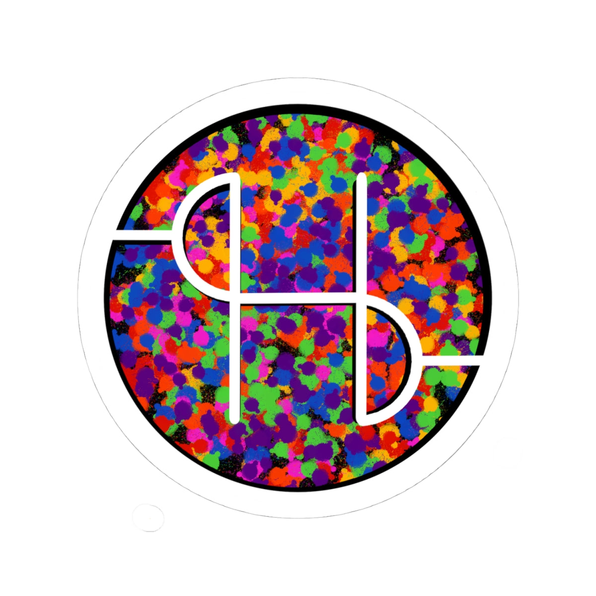 SH Confetti Kiss-Cut Stickers