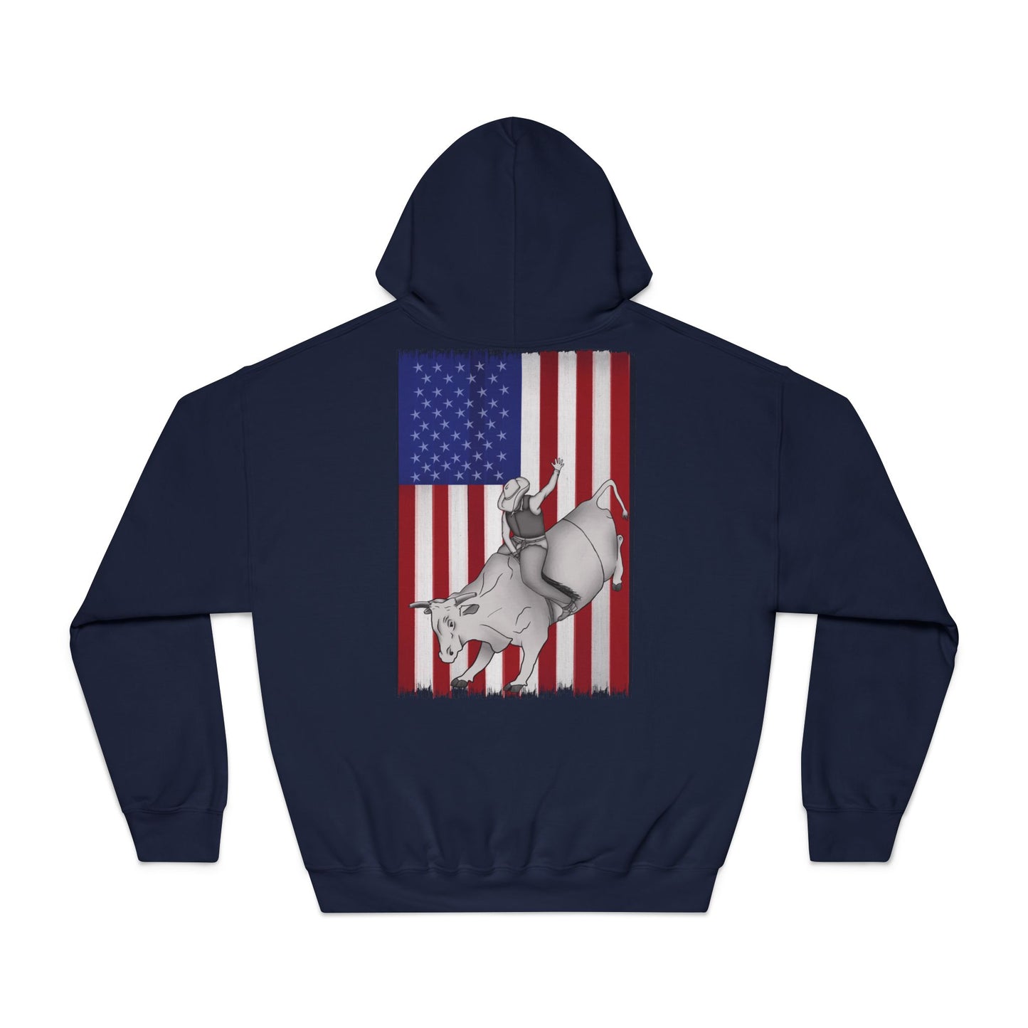 Bull n' flag Hooded Sweatshirt