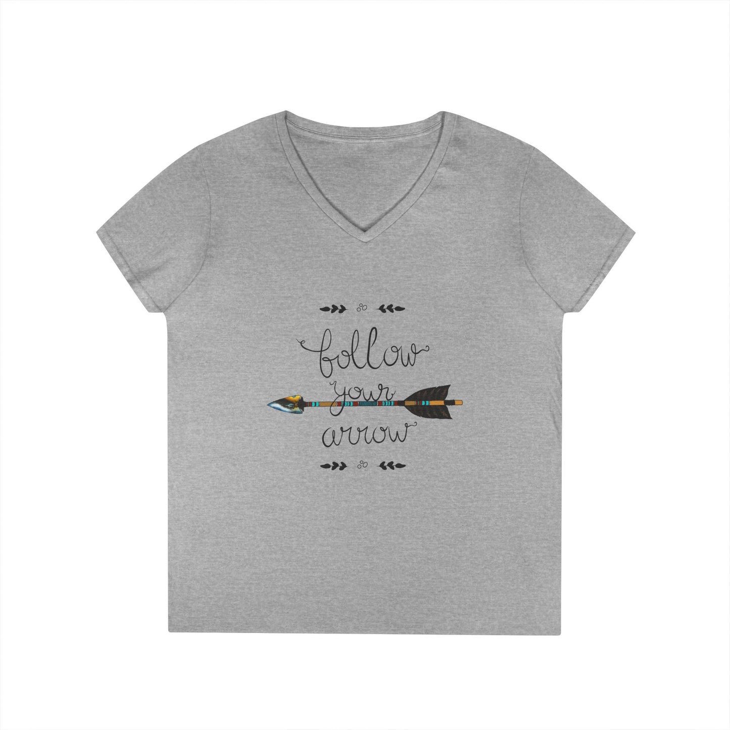 Follow Your Arrow V-Neck T-Shirt