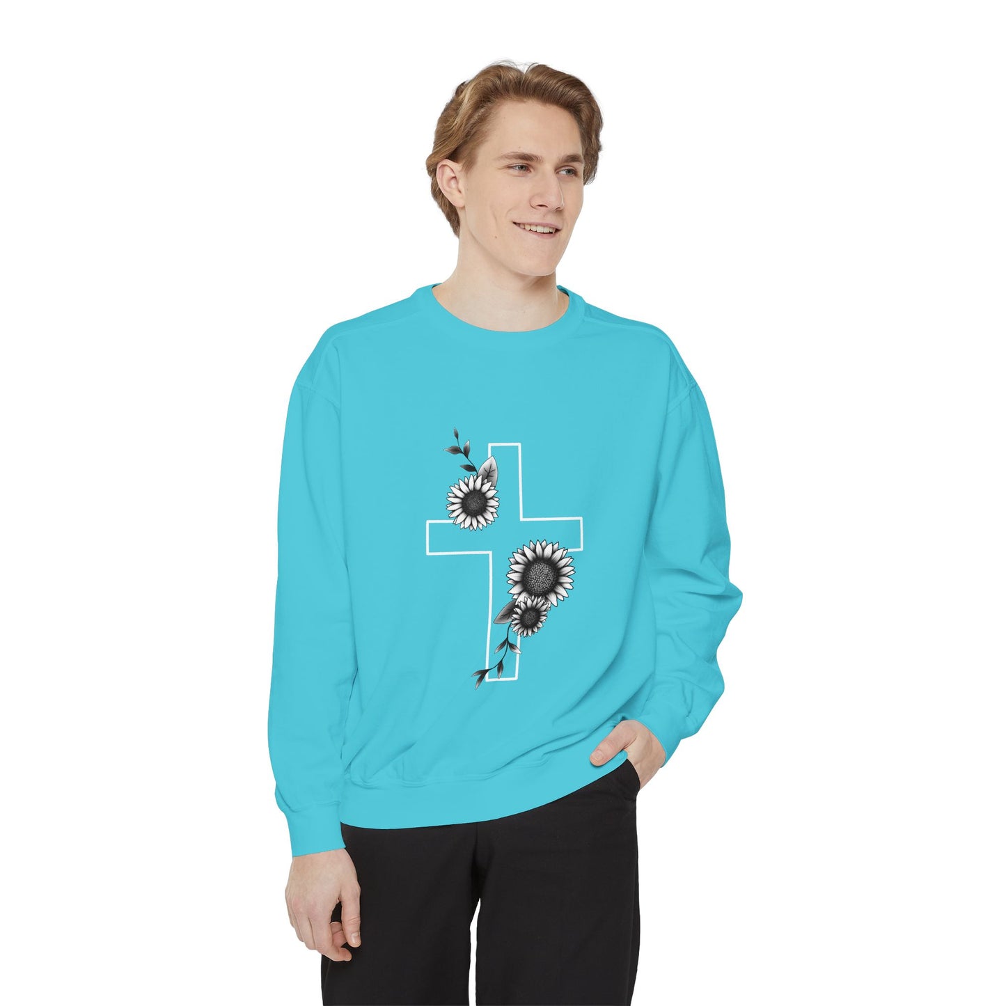 Cross n’ Flowers - Sweatshirt