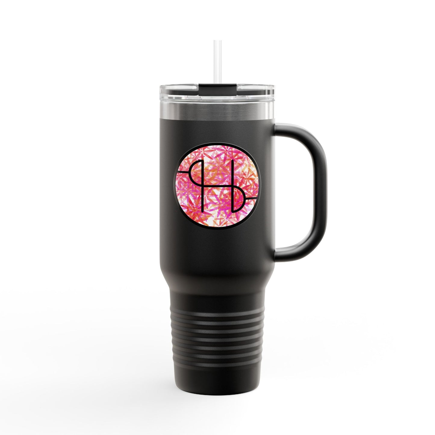 SH Floral Insulated Travel Tumbler