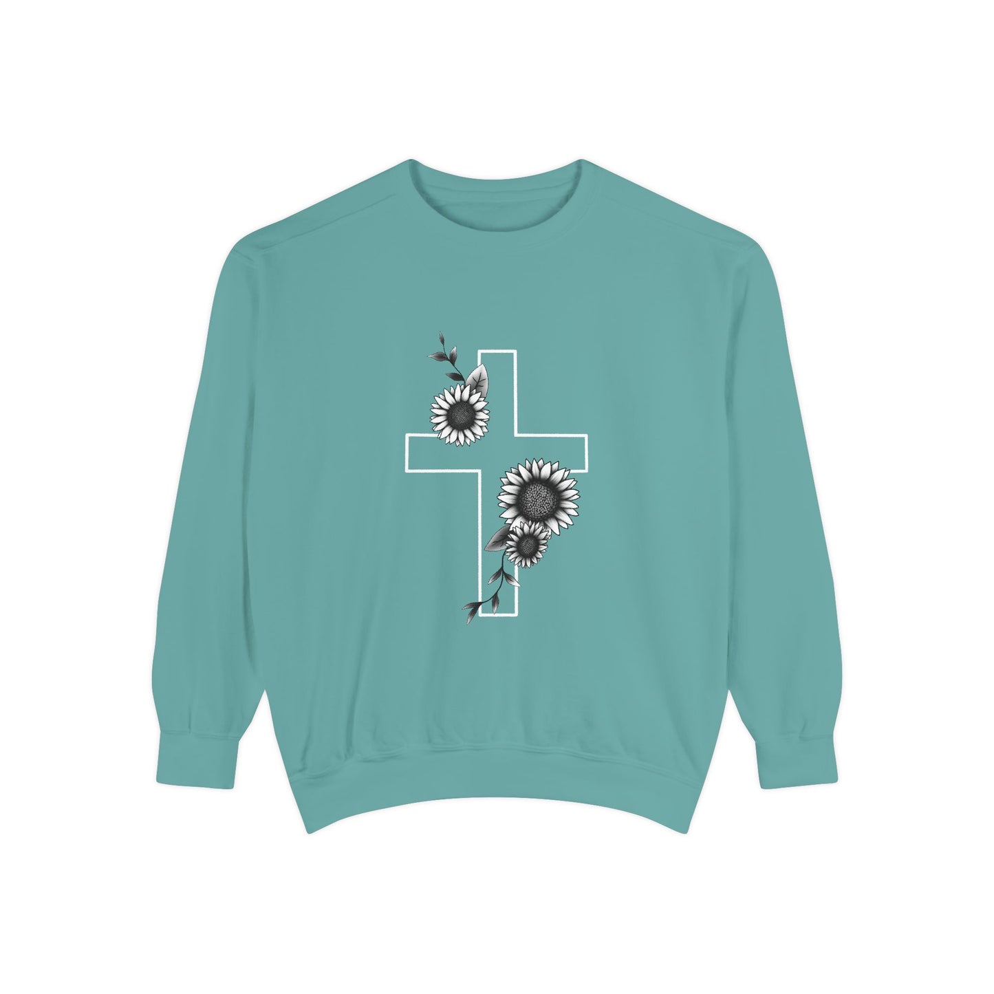 Cross n’ Flowers - Sweatshirt