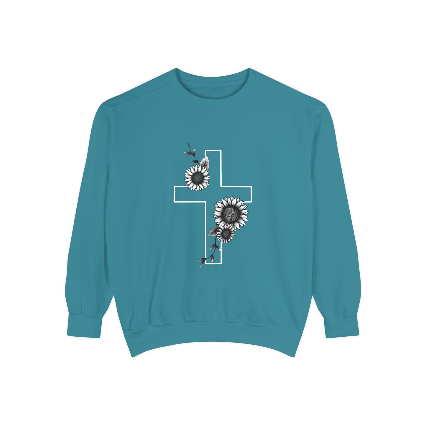 Cross n’ Flowers - Sweatshirt