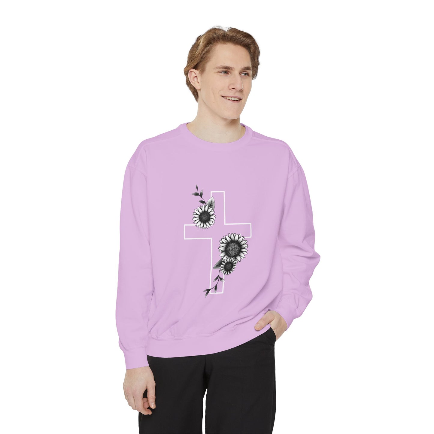 Cross n’ Flowers - Sweatshirt