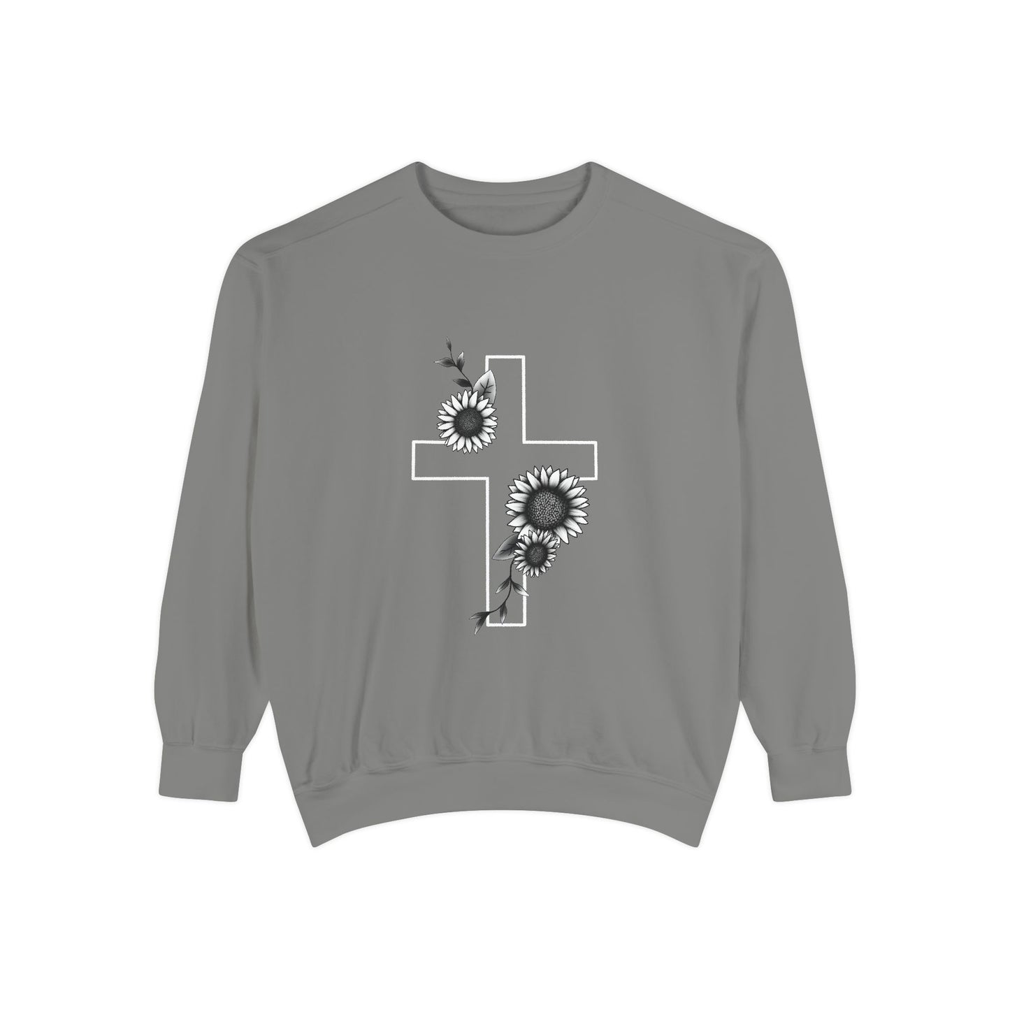Cross n’ Flowers - Sweatshirt