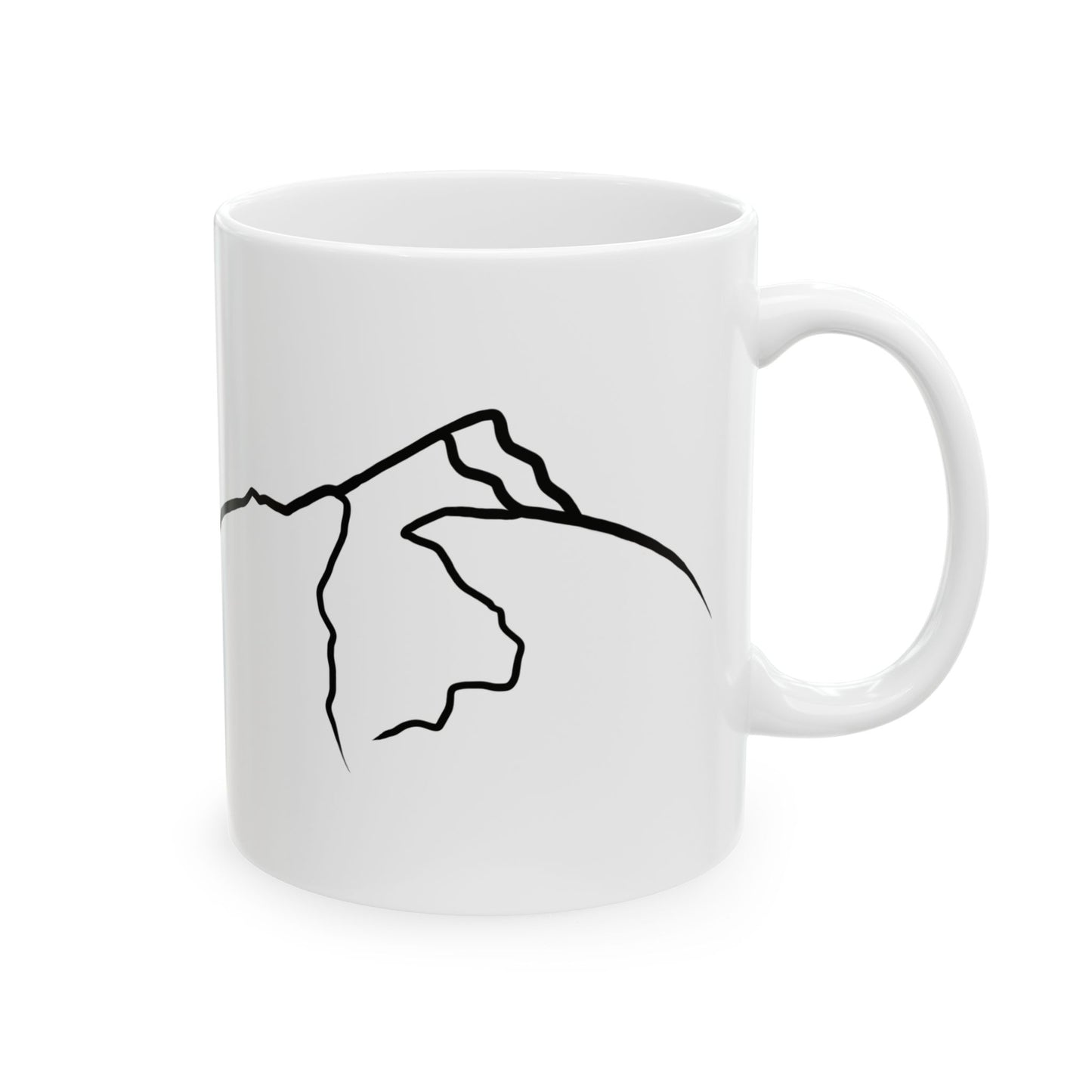 Mountain Silhouette - Mug