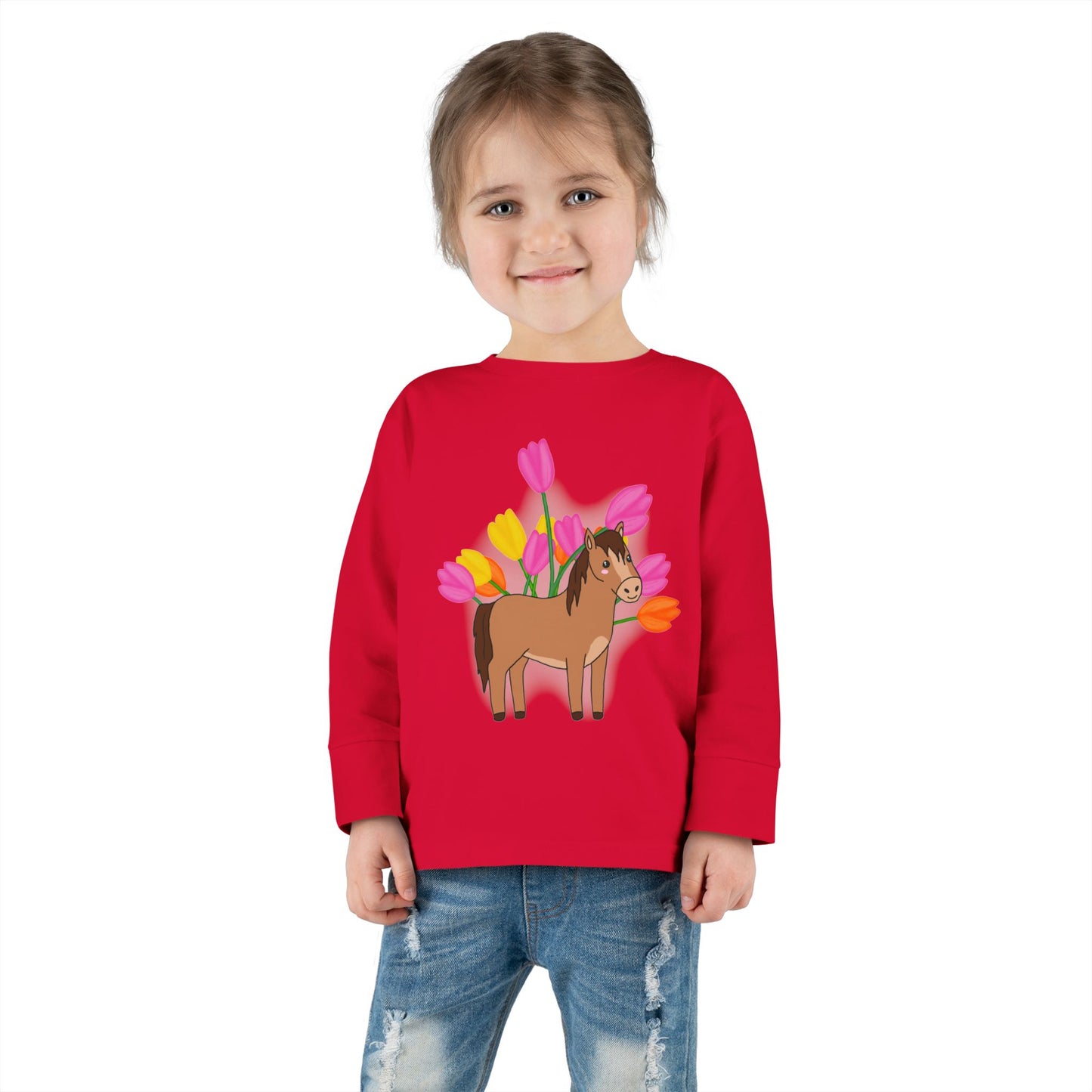 Horse n’ Flowers Long Sleeve