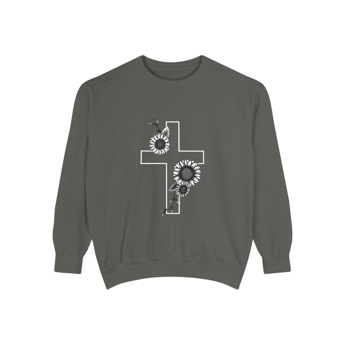 Cross n’ Flowers - Sweatshirt