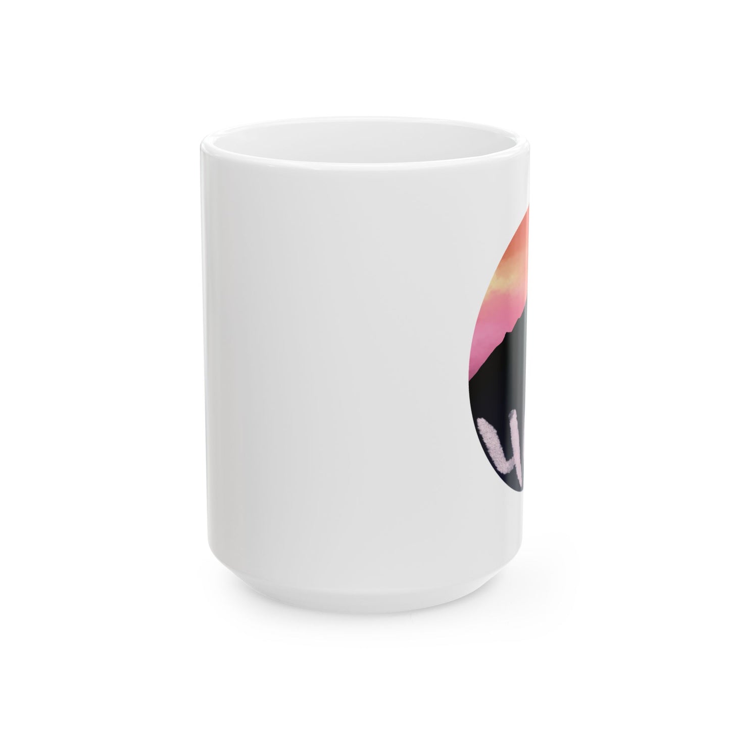 406 Mountain Sunset Ceramic Mug