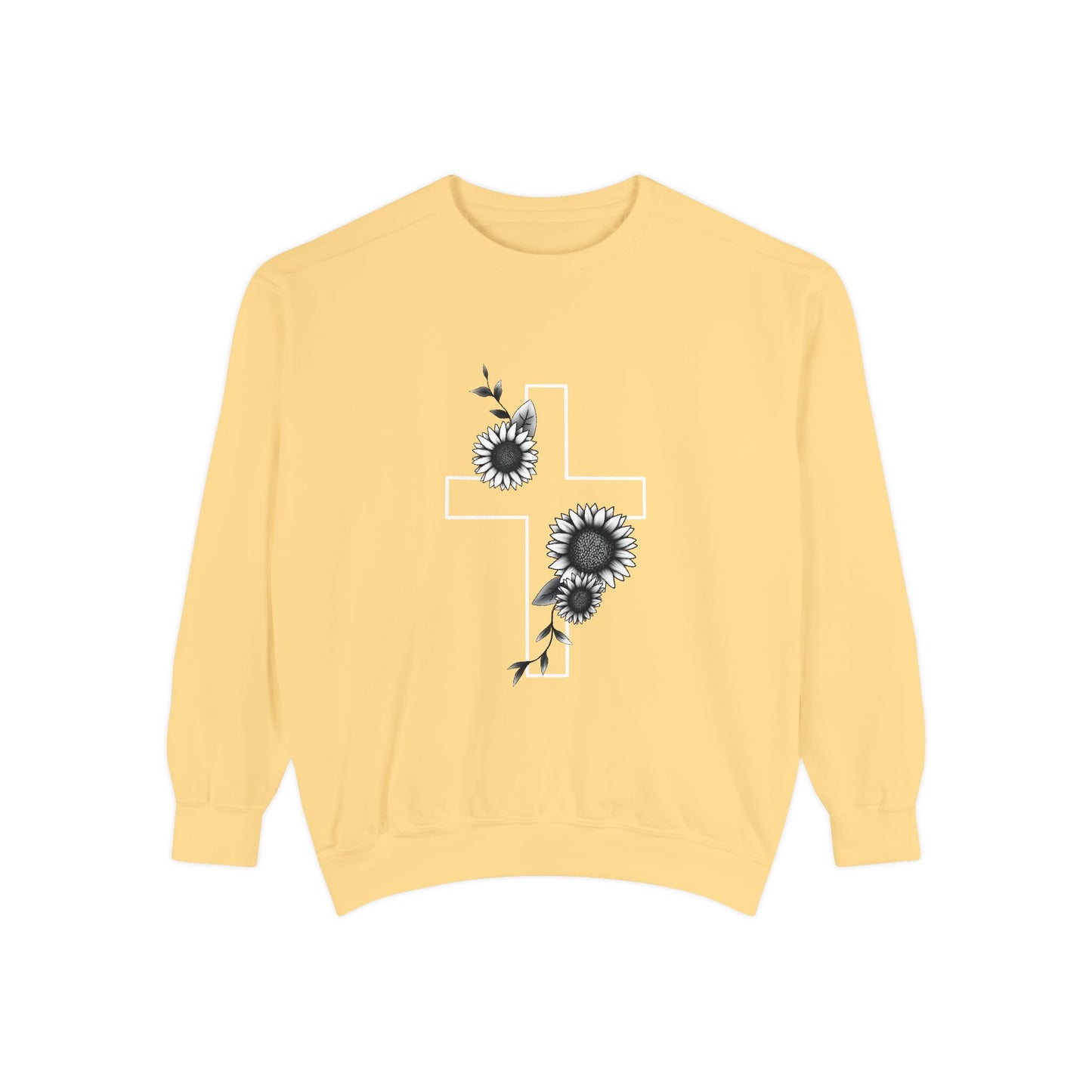 Cross n’ Flowers - Sweatshirt