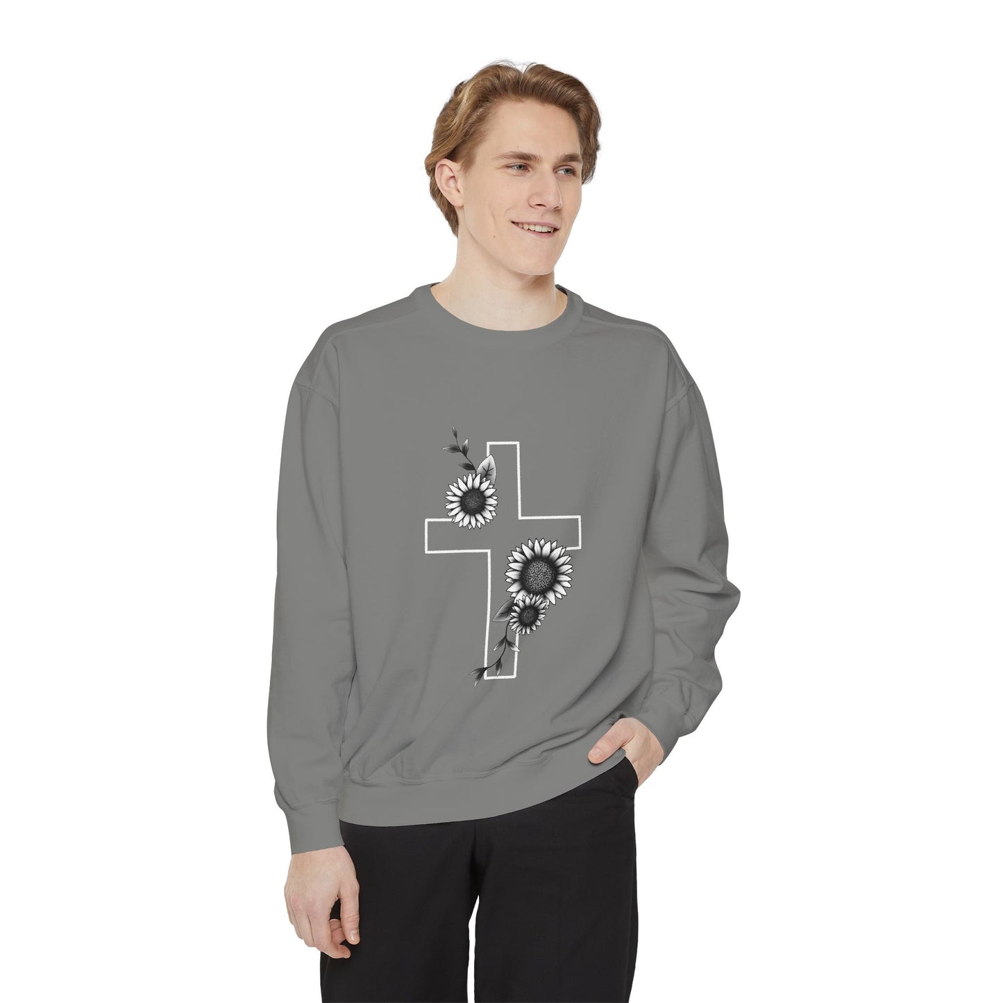 Cross n’ Flowers - Sweatshirt