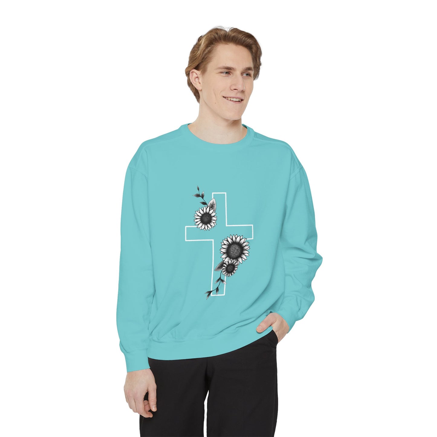 Cross n’ Flowers - Sweatshirt