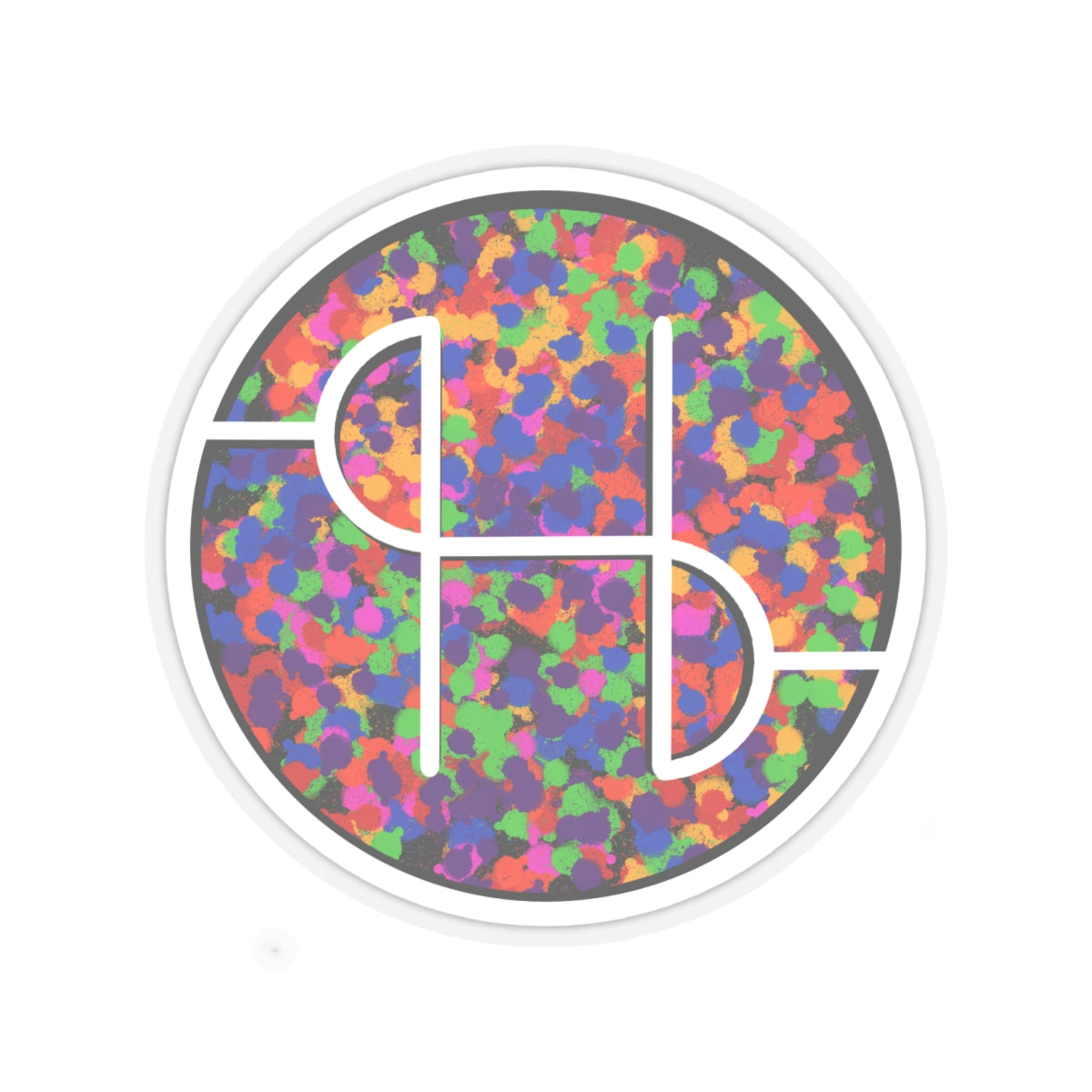 SH Confetti Kiss-Cut Stickers