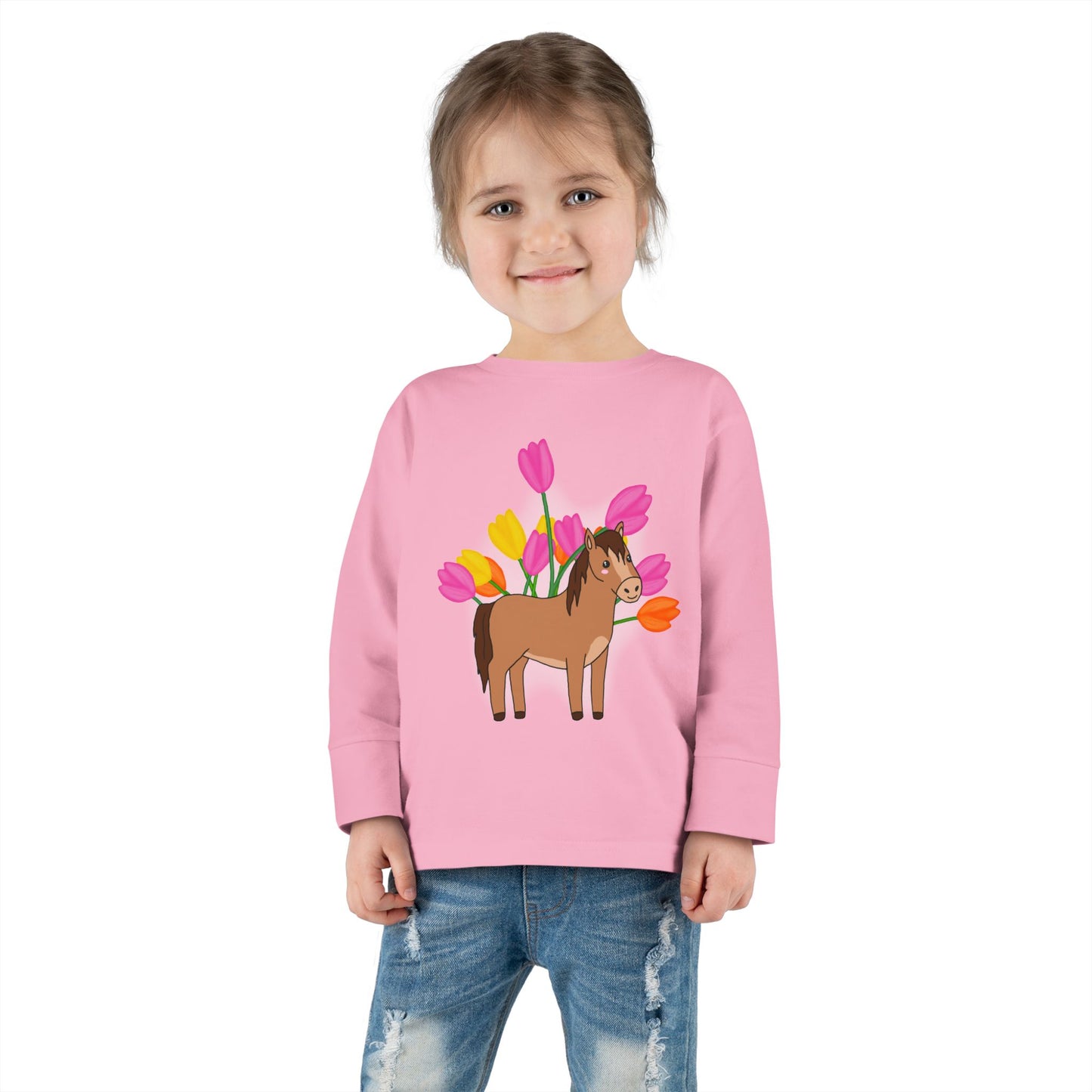 Horse n’ Flowers Long Sleeve