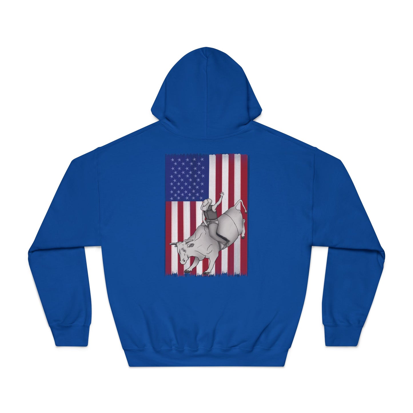 Bull n' flag Hooded Sweatshirt