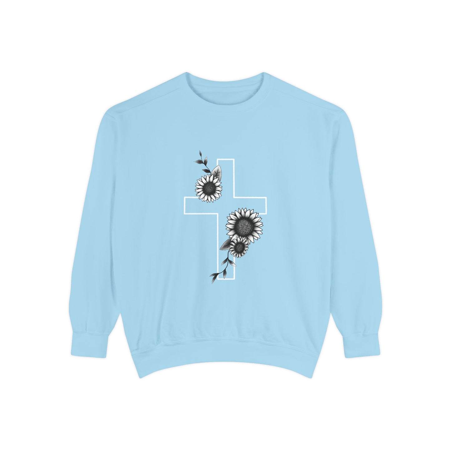 Cross n’ Flowers - Sweatshirt