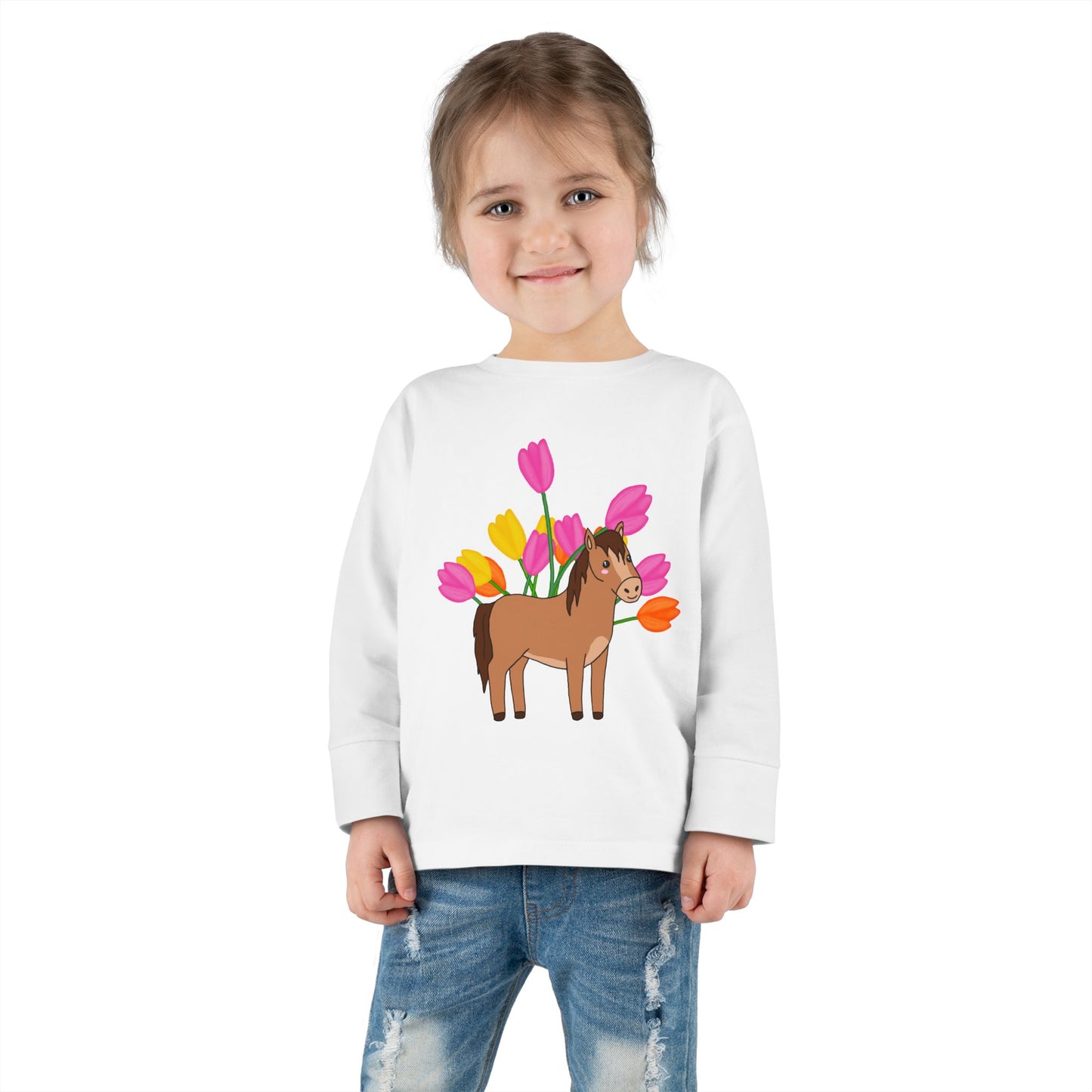 Horse n’ Flowers Long Sleeve