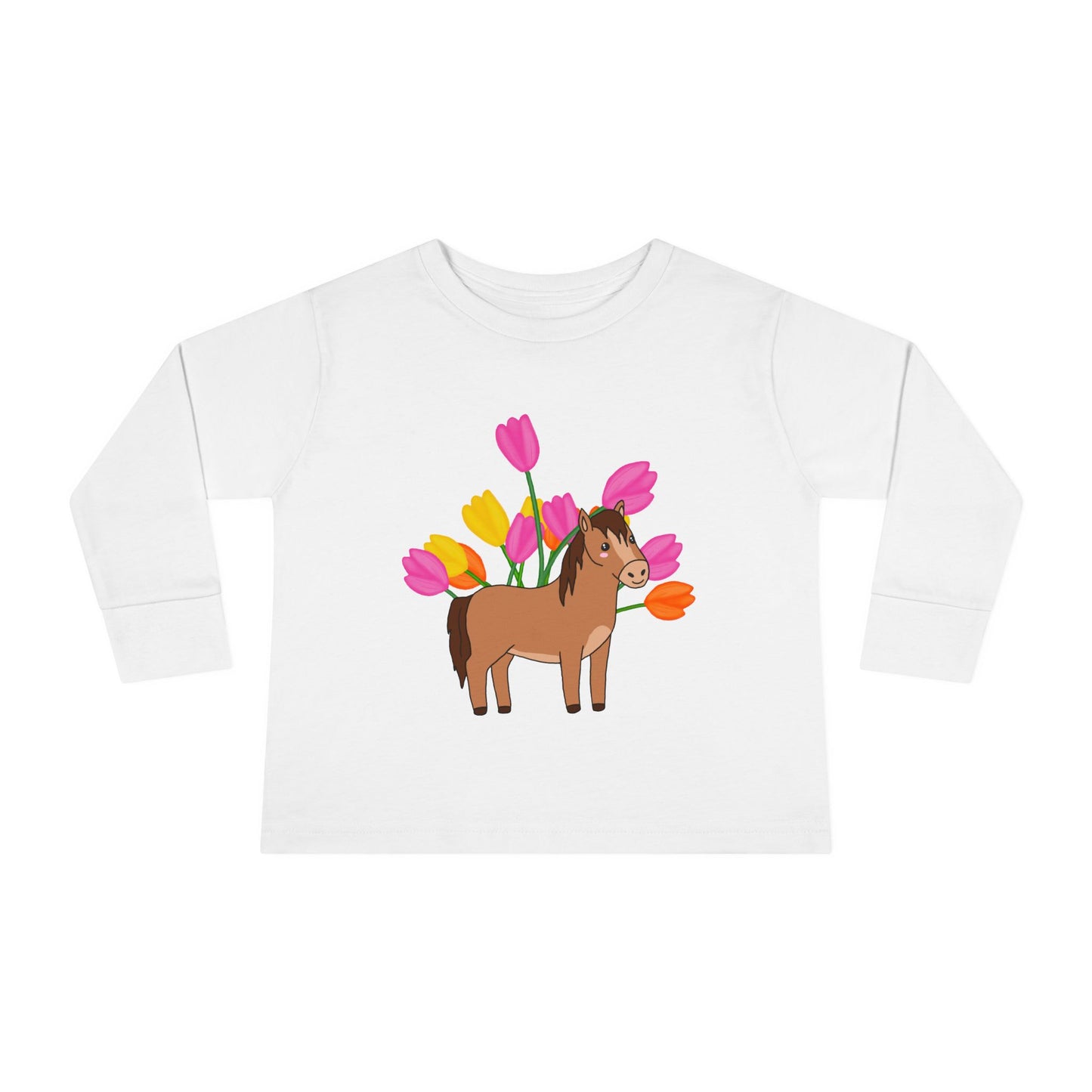Horse n’ Flowers Long Sleeve