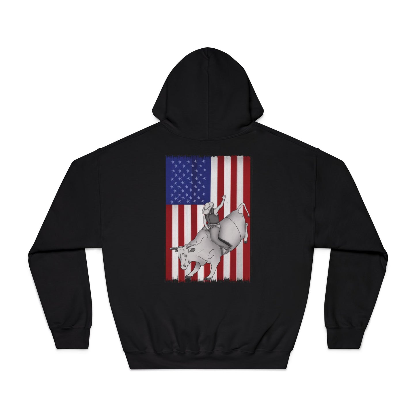 Bull n' flag Hooded Sweatshirt
