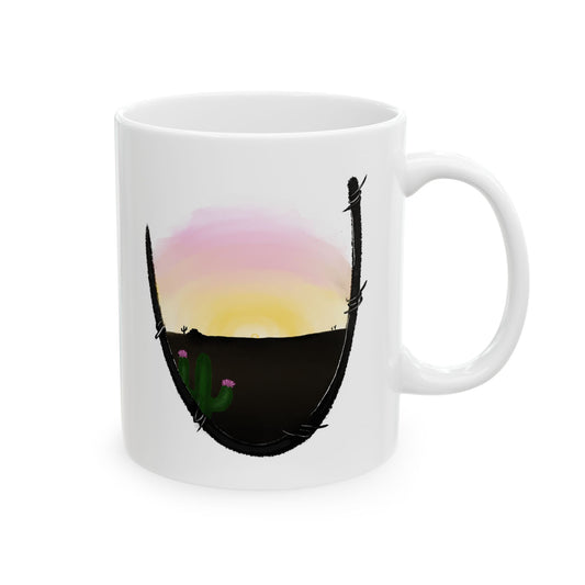 Desert scenery Ceramic Mug