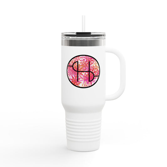 SH Floral Insulated Travel Tumbler