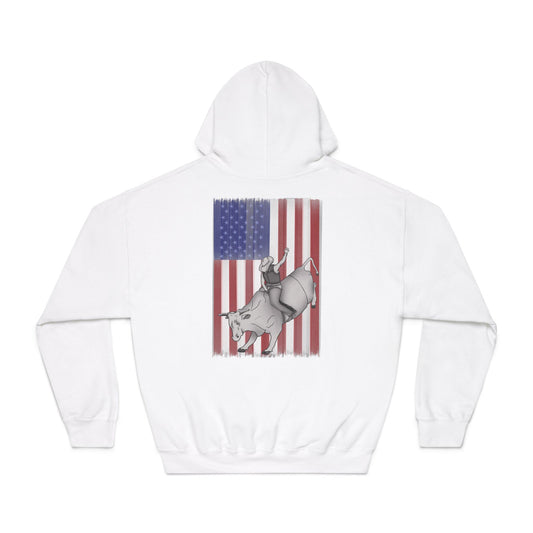 Bull n' flag Hooded Sweatshirt