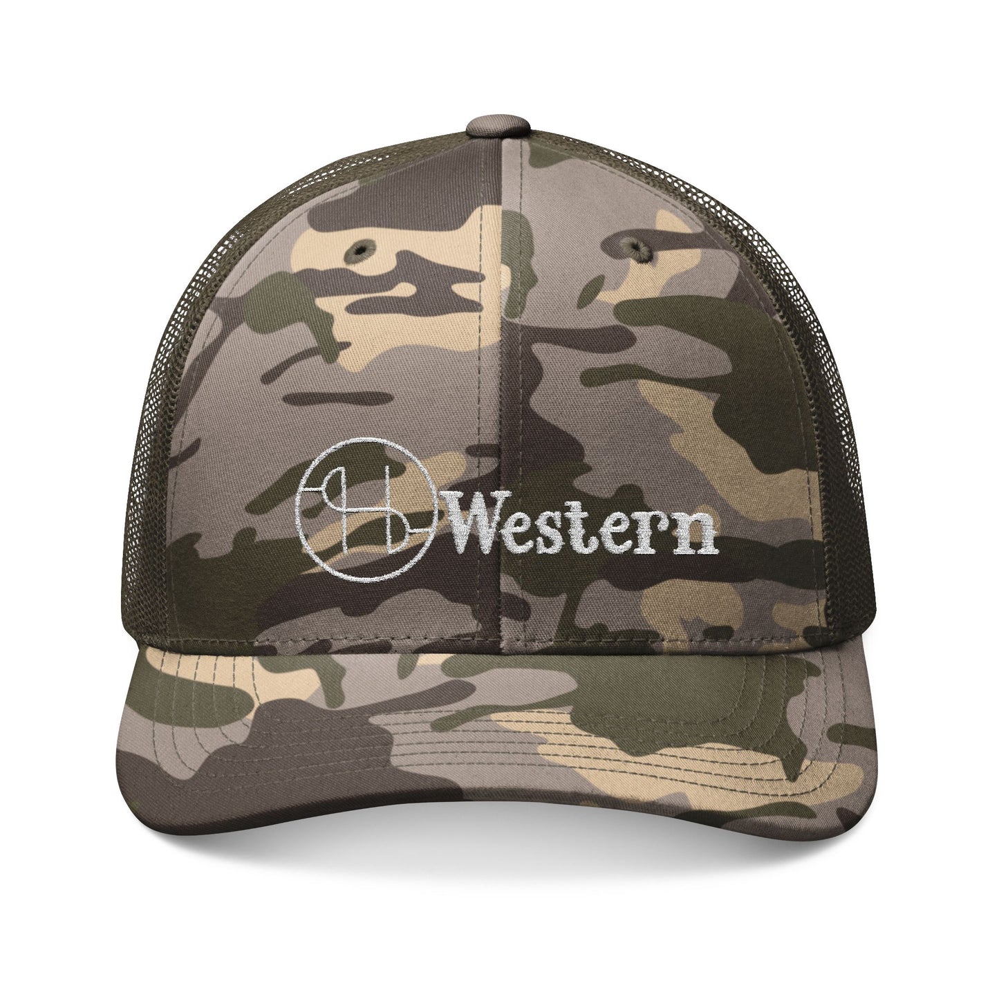 SH Western Camo Trucker Hat