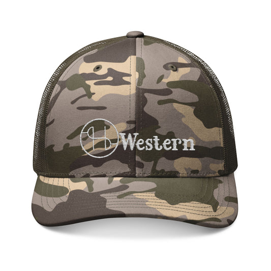 SH Western Camo Trucker Hat