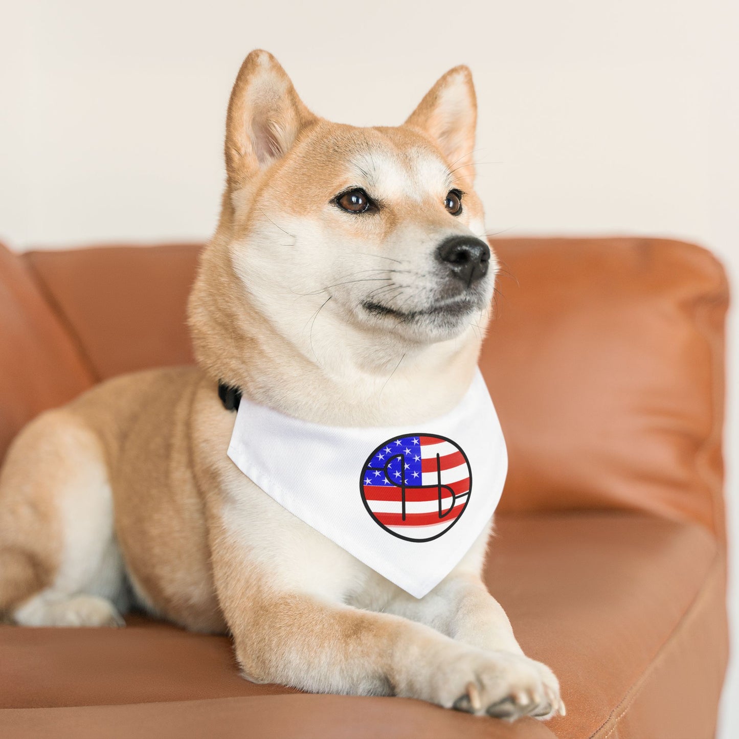 Patriotic Pet Bandana Collar