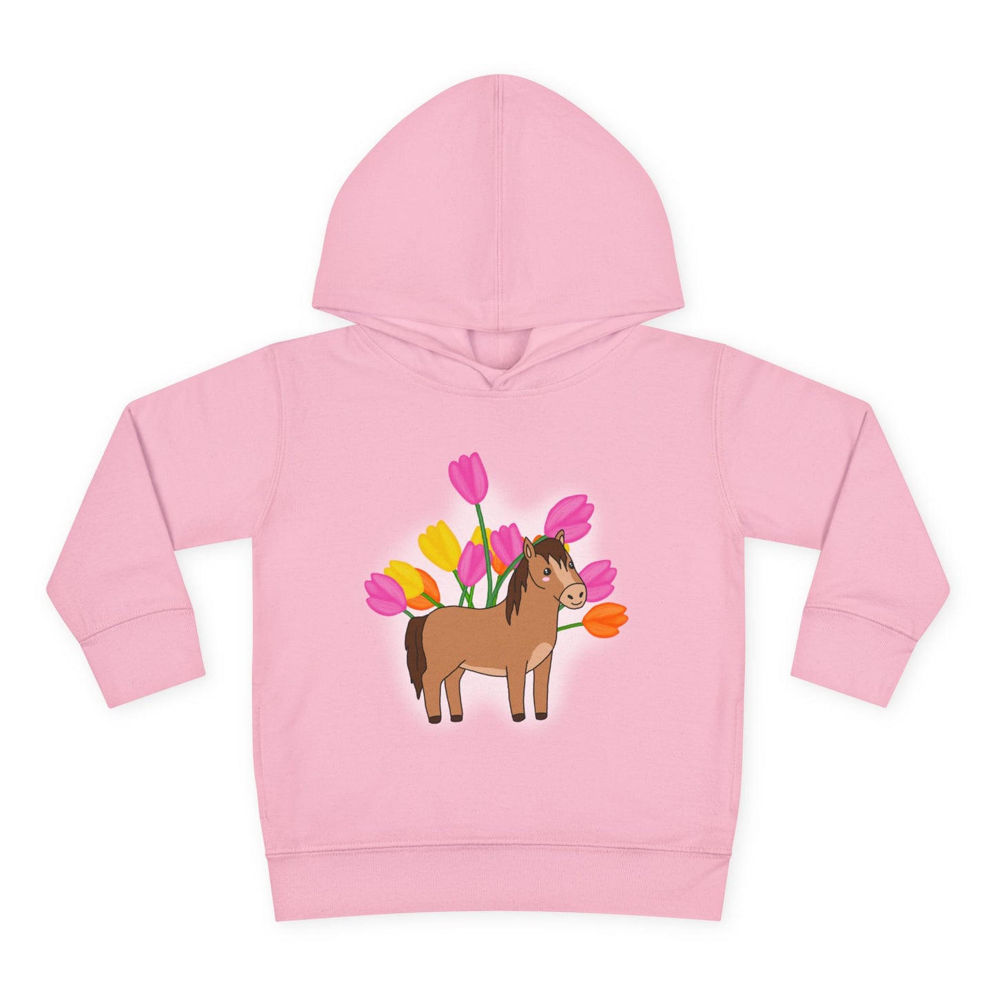 Horse n’ Flowers Hooded Pullover
