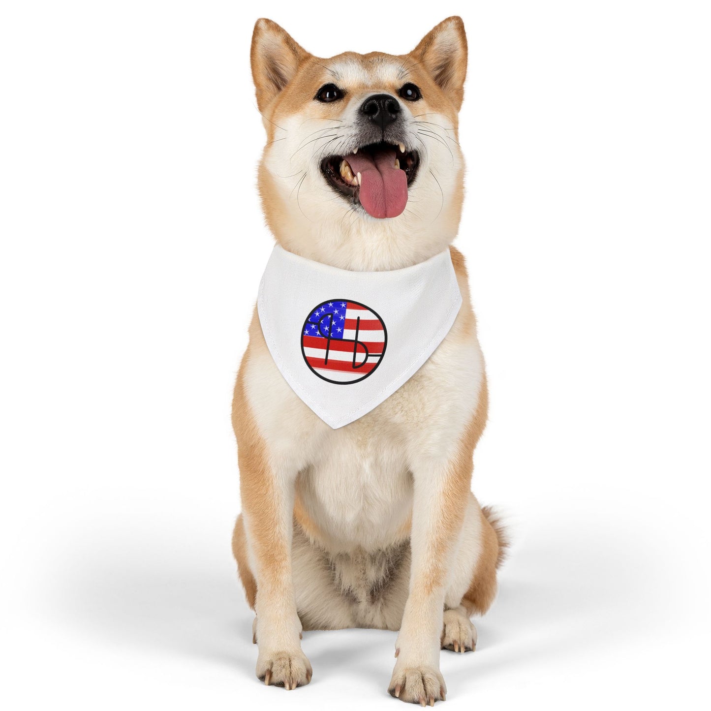 Patriotic Pet Bandana Collar